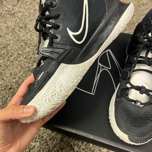 Nike Black and Cream Athletic Shoes